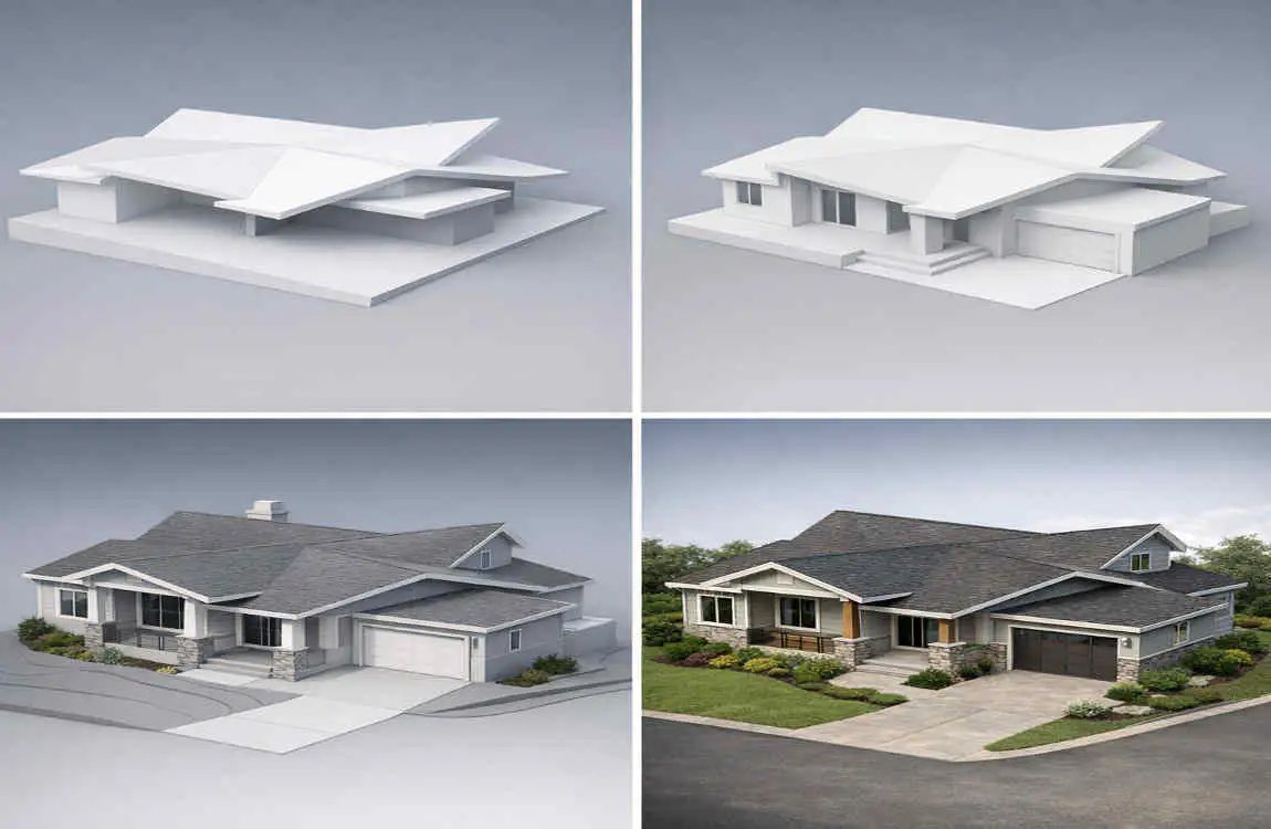 revit architecture roof design