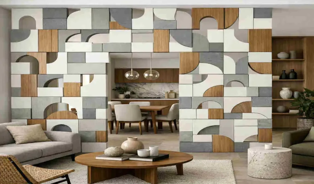 architecture tile block