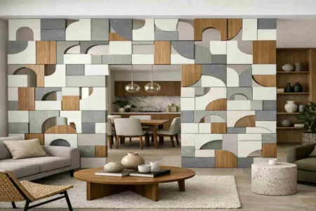 architecture tile block