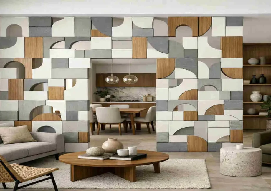 architecture tile block